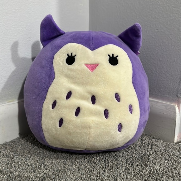 Squishmallows Toys 8 Squishmallow Purple Owl Poshmark